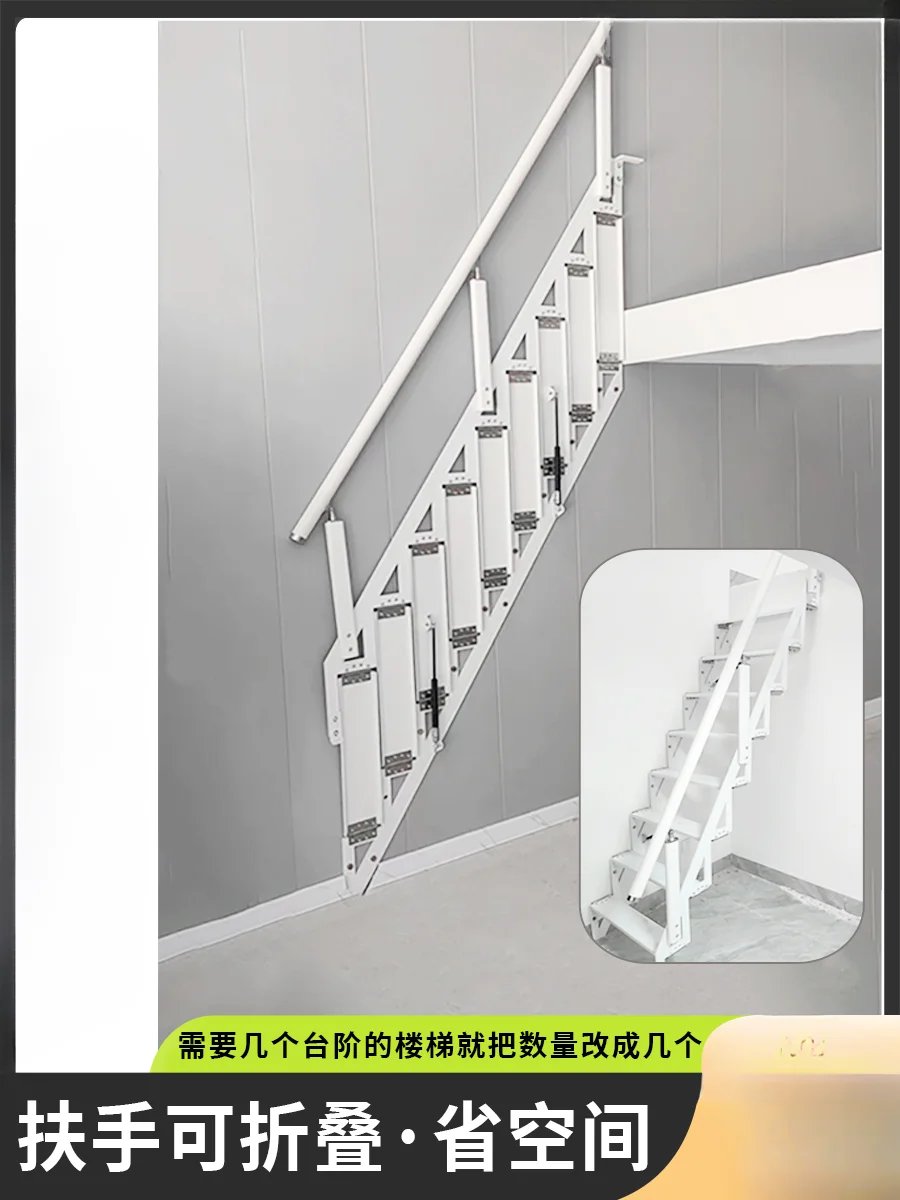 Against the wall Home Folding stairs Indoor garage Apartment Wall loft Engineering room Outdoor loft Duplex