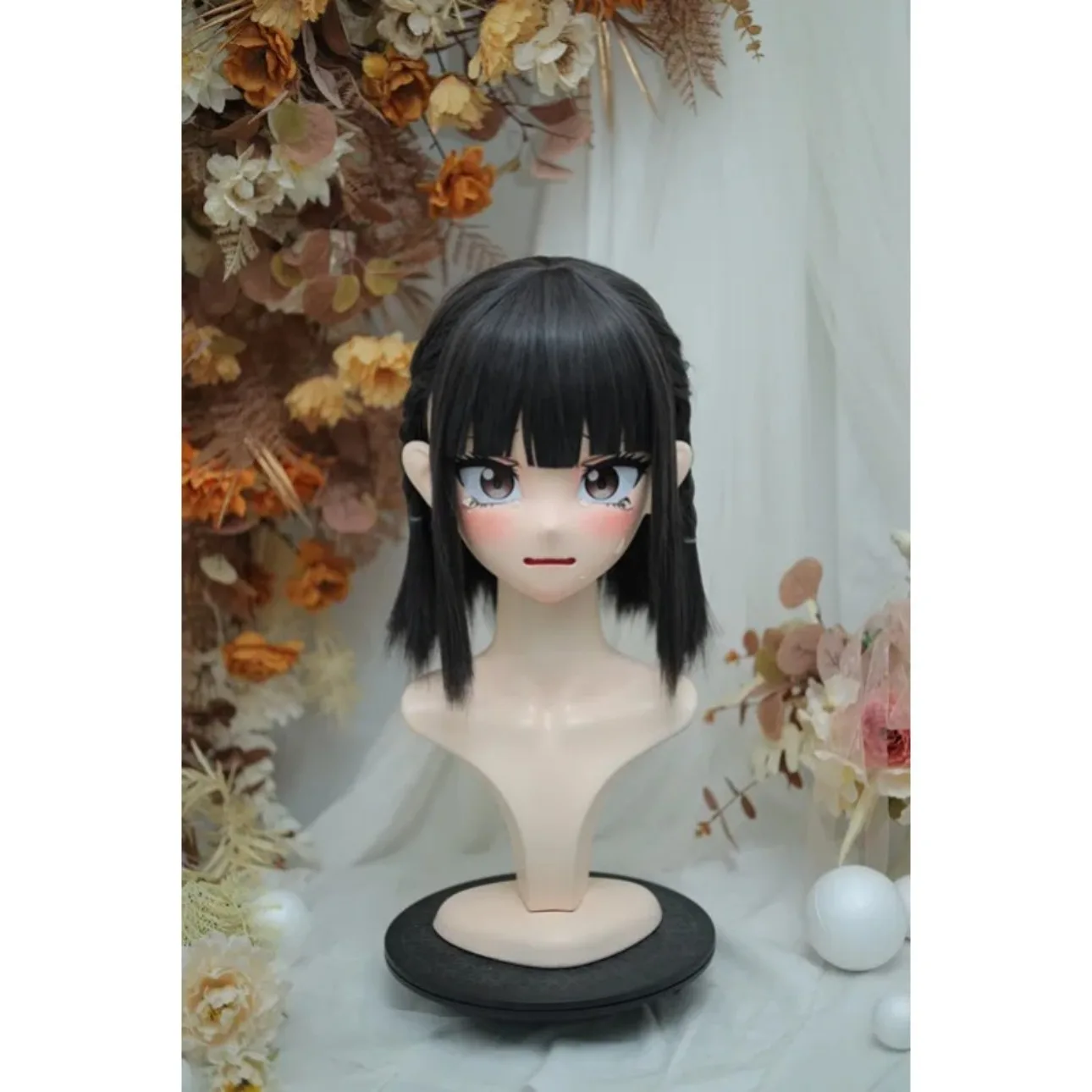 

Kigurumi Fujitsu Sumiya NFD full headband lock cosplay headshell props costume anime game