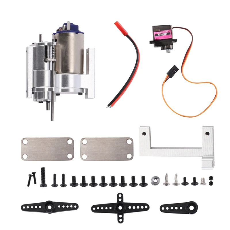 

Пульт дистанционного управления для автомобиля Mangniu D90 99S с двумя скоростными волнами запасные части (серебристый)