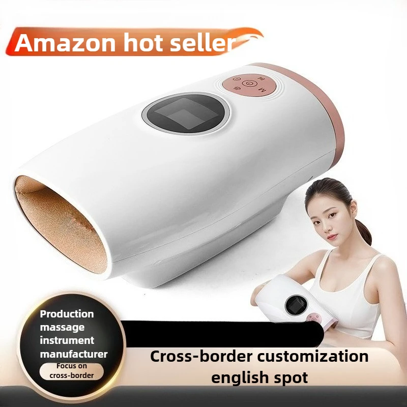 

2025 Airbag heating compress vibration palm finger joint physiotherapy intelligent air pressure kneading hand massager electric