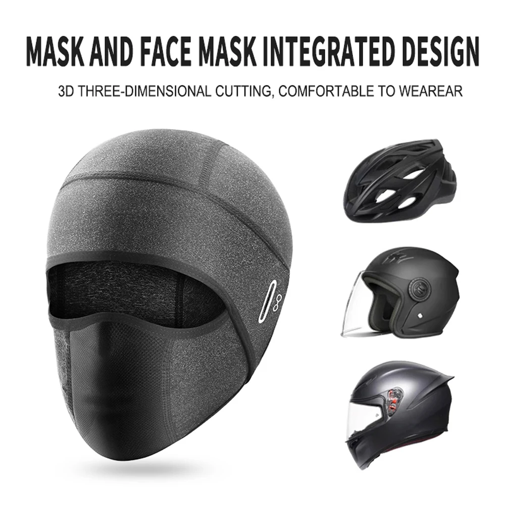 Outdoor Full Face Mask MTB Outdoor Sports Balaclava Cover Ice Silk Scarf Cycling Motorcycle Head Cover Bike Accessories