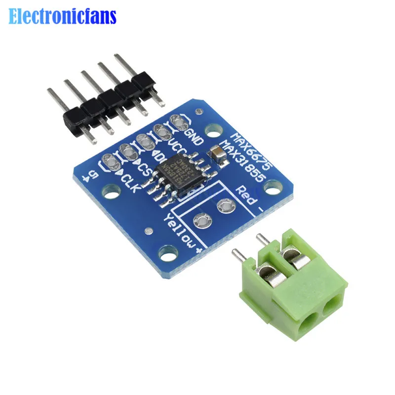 MAX31855 MAX31855K MAX6675 Sensor Module K Type Thermocouple Breakout Board Temperature Measurement Degrees Sensor For Arduino