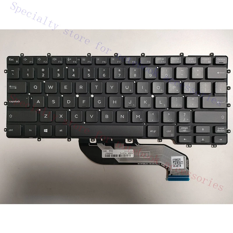 

A+ 03NVMK 03JR3N 0203CG 00DY6M FOR DELL Latitude 7400 2-in1 Laptop Backlit Keyboard