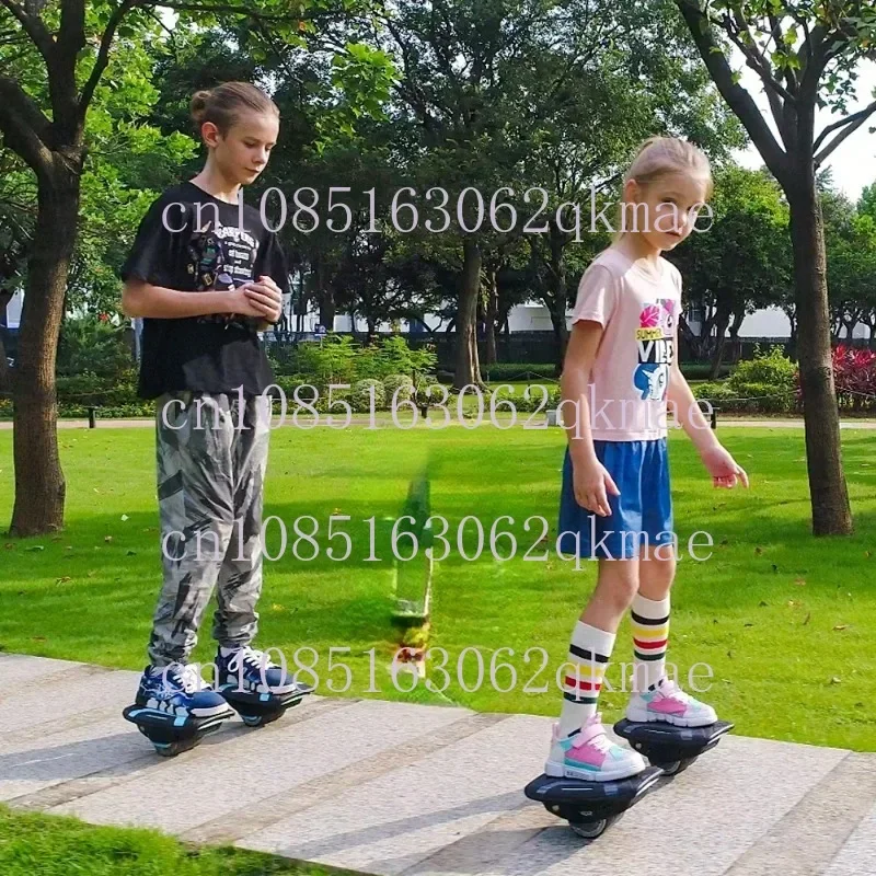 2021 New Design  Adults Hovershoes 3.5 Inch  Shoes Balance Scooter Electrical Skateboard One Wheel Gyroshoes