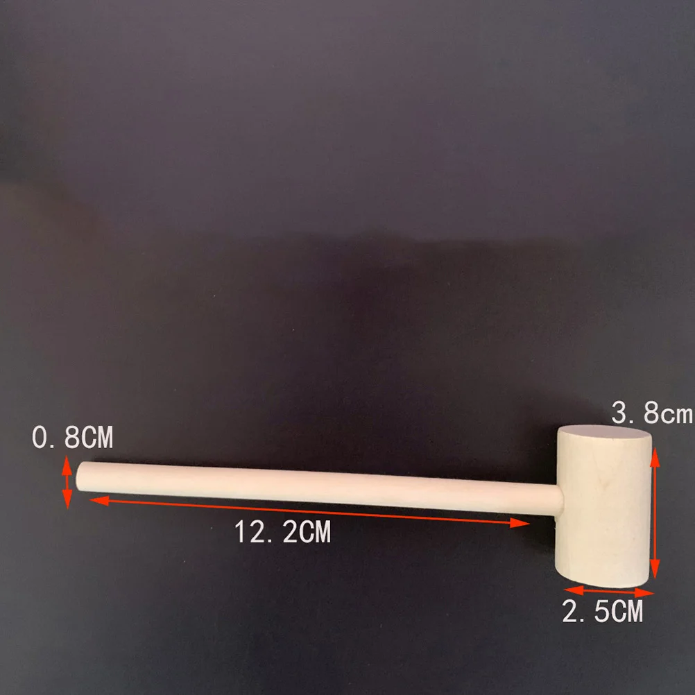 20 قطعة المطارق الخشبية الصغيرة مونتيسوري التعليمية قصف اليد التنسيق بين اليد العين مجموعة مطرقة صغيرة مطرقة خشبية