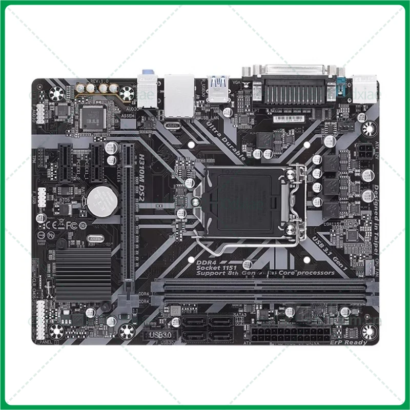 For Gigabyte H310M-DS2 main board 1151 DDR4 support 6789 generation CPU