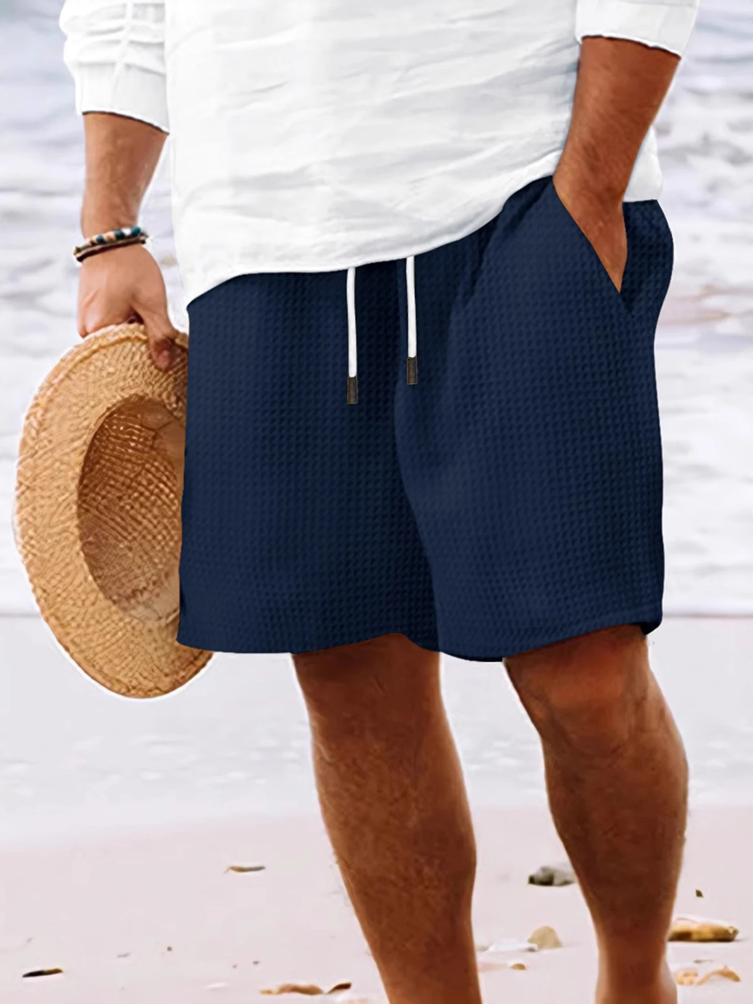 Men s Lightweight Quick Dry Swim Trunks with Mesh Lining and Pockets for Beach Vacation in Spring and Summer