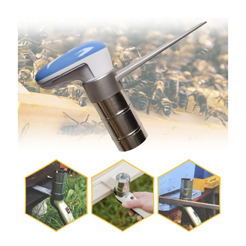 Rechargeable Electric Mite Fumigator Evaporator Bee Varroa Atomizer Control Treatment Beekeeping Equipment