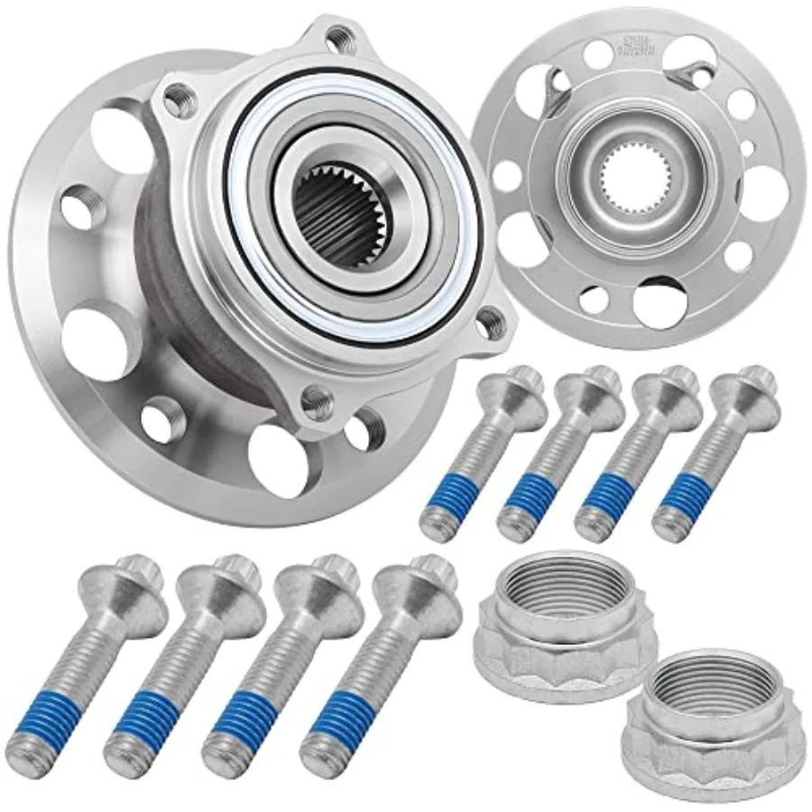 

[2-Pack] 512432H - REAR Premium Pre-Assembled Wheel Hub Bearing Assembly Repair Kit for [Mercedes-Benz] E-Class, AMG CLS, CLK,