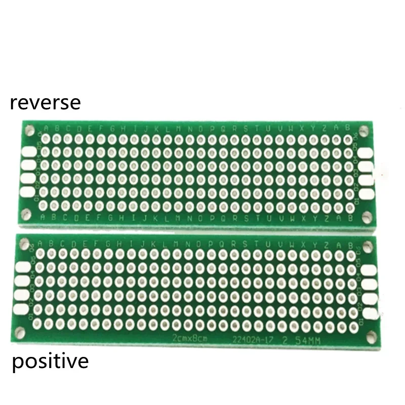 5PCS/Lot Double Sided PCB Board 2x8cm Universal DIY Printed Circuit Board