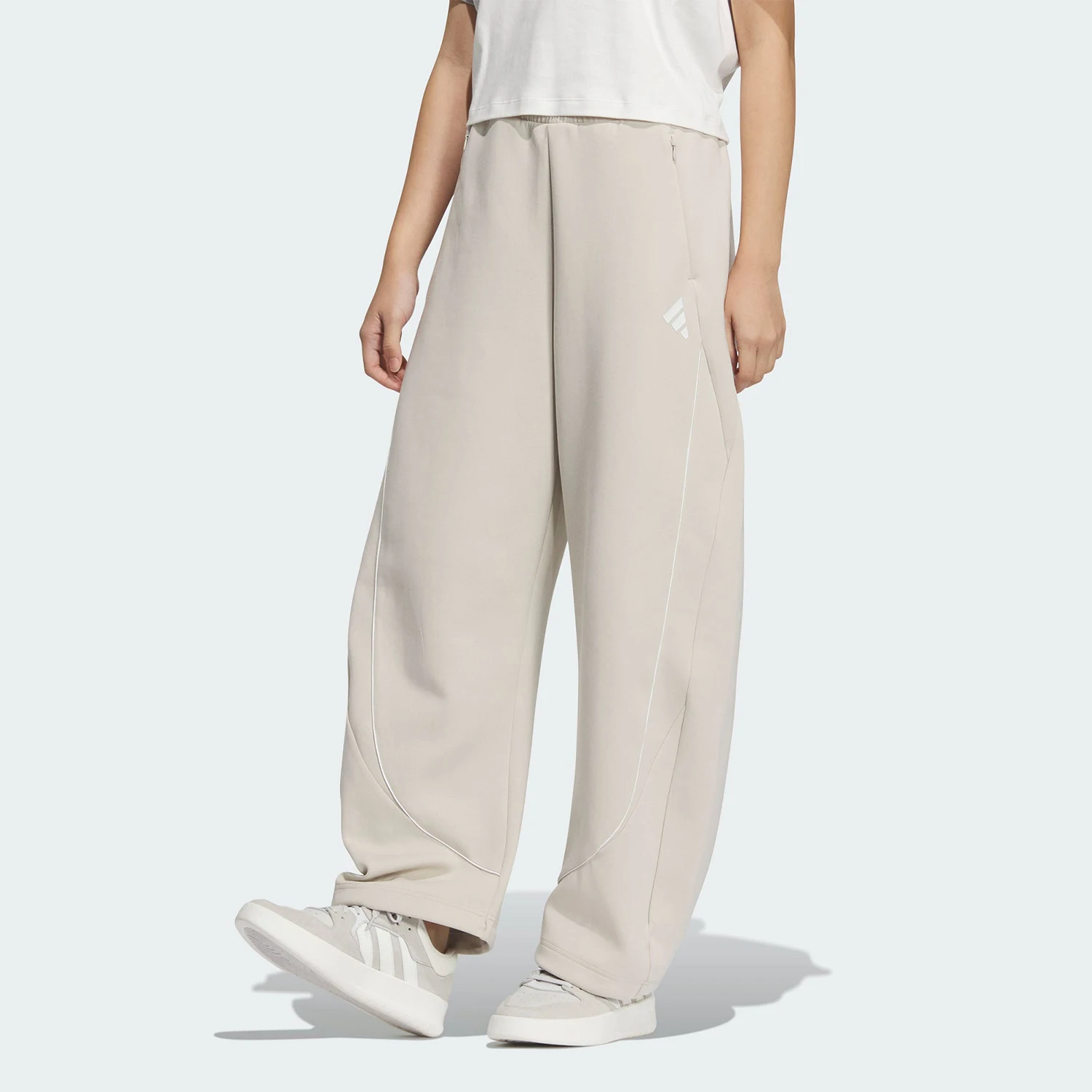 

Adidas genuine New Women's Simple Knit Outdoor Fashion Casual Pants KC0305