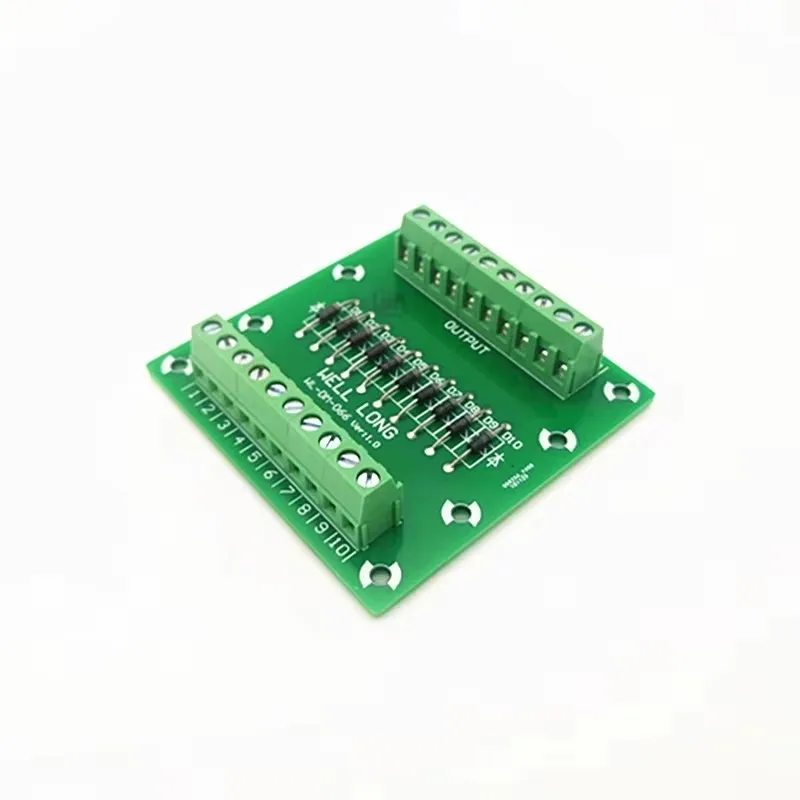 Diode Protection Terminal Block IN4007 1A/1200V Diode Terminal Block