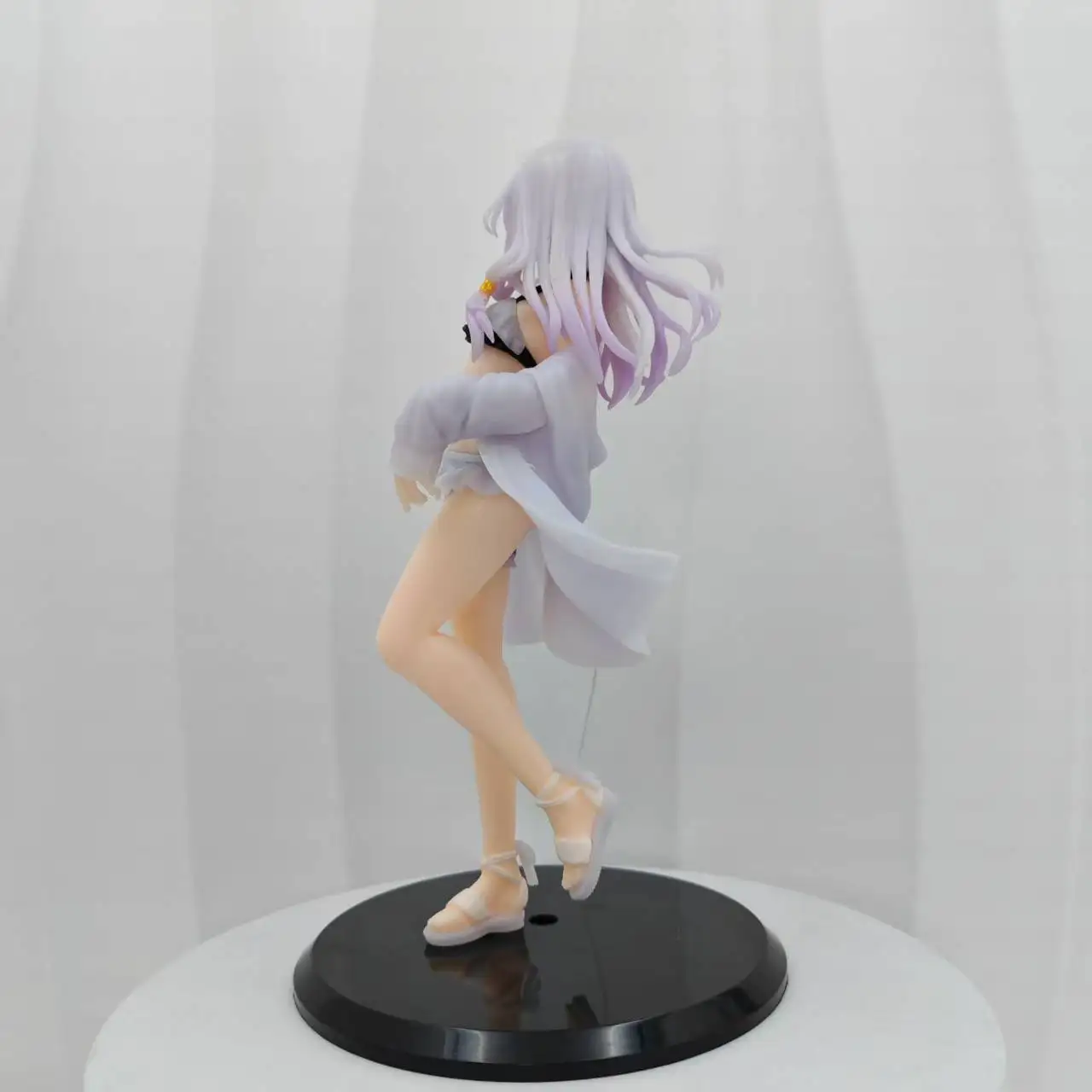 19 cm Kawaii Die Reise von Elaina Sexy Nette Bademode Figur Desktop Dekoration Ornament PVC Action Modell Spielzeug Geschenke