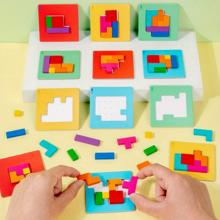 Colorful Puzzle Game Brain Teaser 4