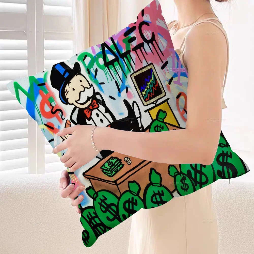 الدولار أليك احتكار غطاء الوسادة المخدة المفروشات أريكة رمي وسادة ديكور المنزل المخدة