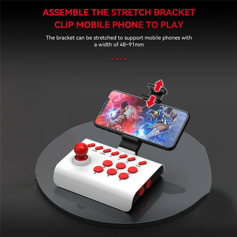 SMIEA Console di gioco arcade wireless Controller joystick Bluetooth per Nintendo Switch PS4 PS3 Pandora Box PC Telefono cellulare E