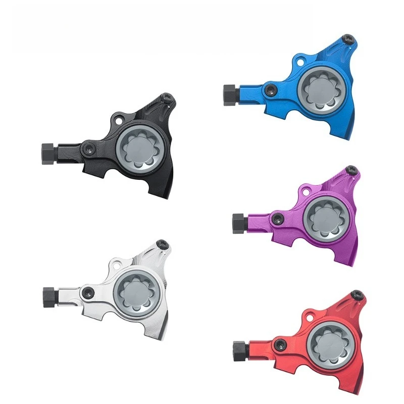 

Paperback oil disc brake CNC two pistons flat handle road mountain bike bike hydraulic clamp caliper