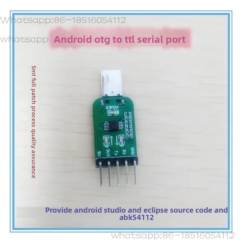 

Android Micro To Serial Phone USB To TTL OTG To Serial Debugging Tool