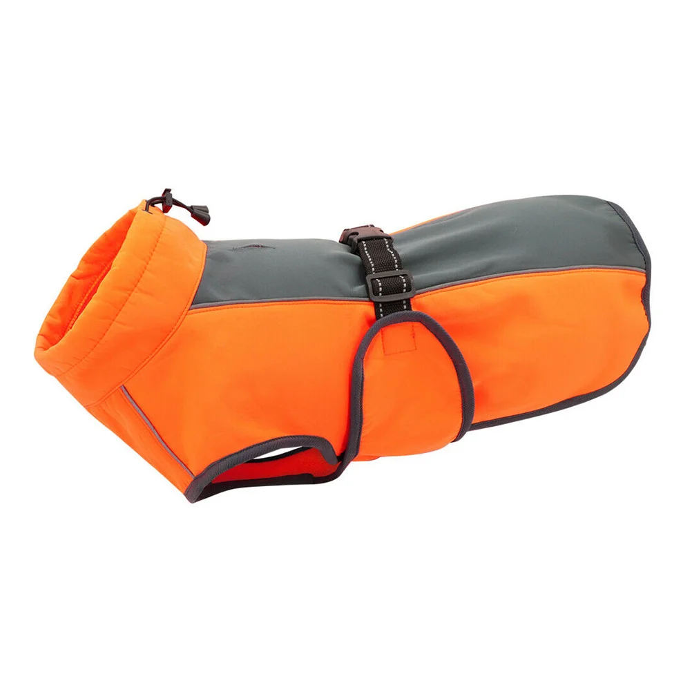 

1pc Pet Warm Clothing Waterproof Polyester Jacket For Dogs Cozy Windproof Winter Coat Outdoor Walking Party Use Dog Apparel