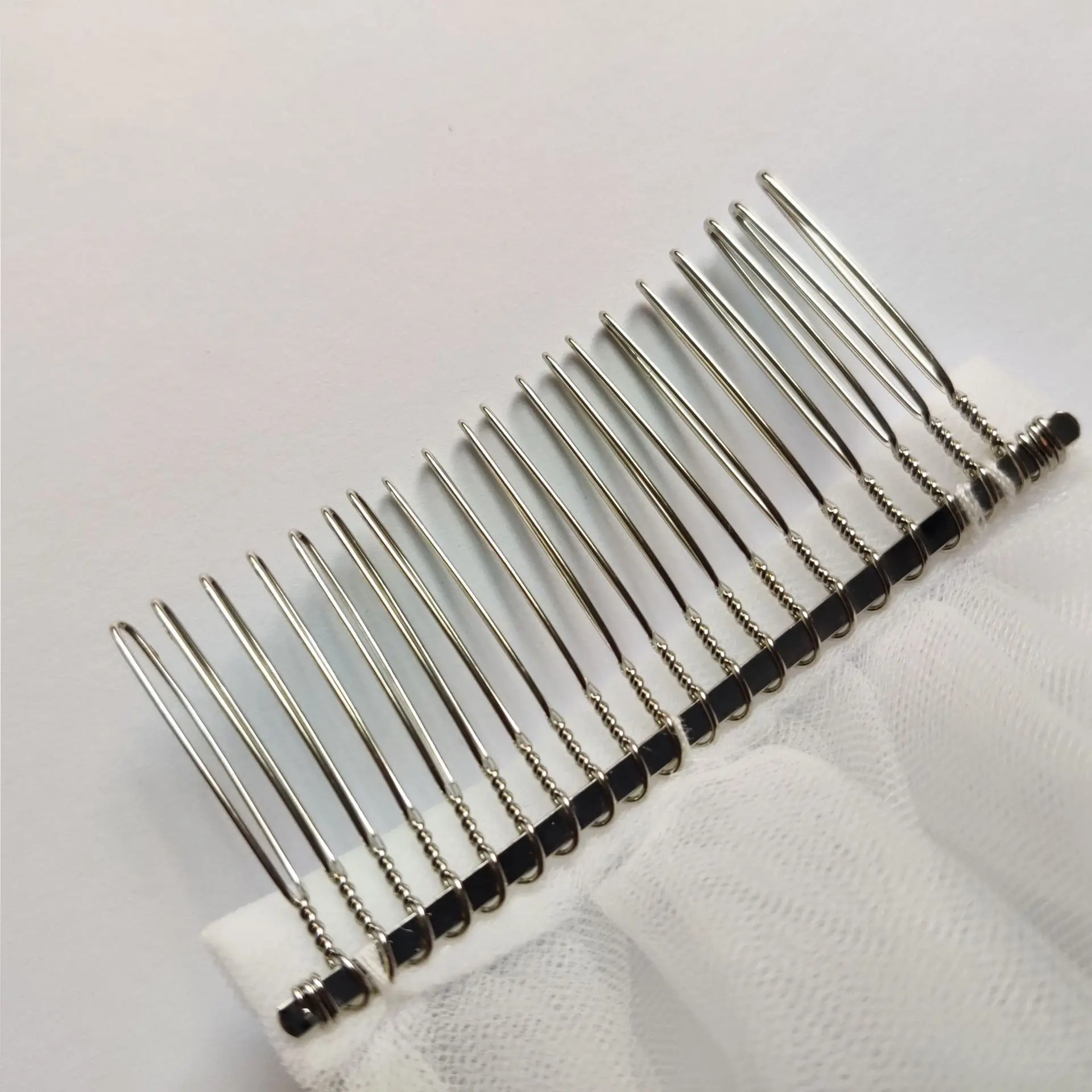 حجاب زفاف مدرج جديد بطول 3 أمتار طرحة زفاف واسعة مع مشط شعر وإكسسوارات الزفاف #6