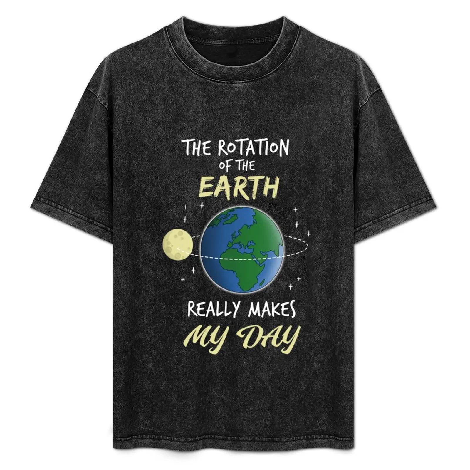 

Turn The Earth Shirt Planet Gift Idea Kid T-Shirt Breathable Workout Short Sleeve Top