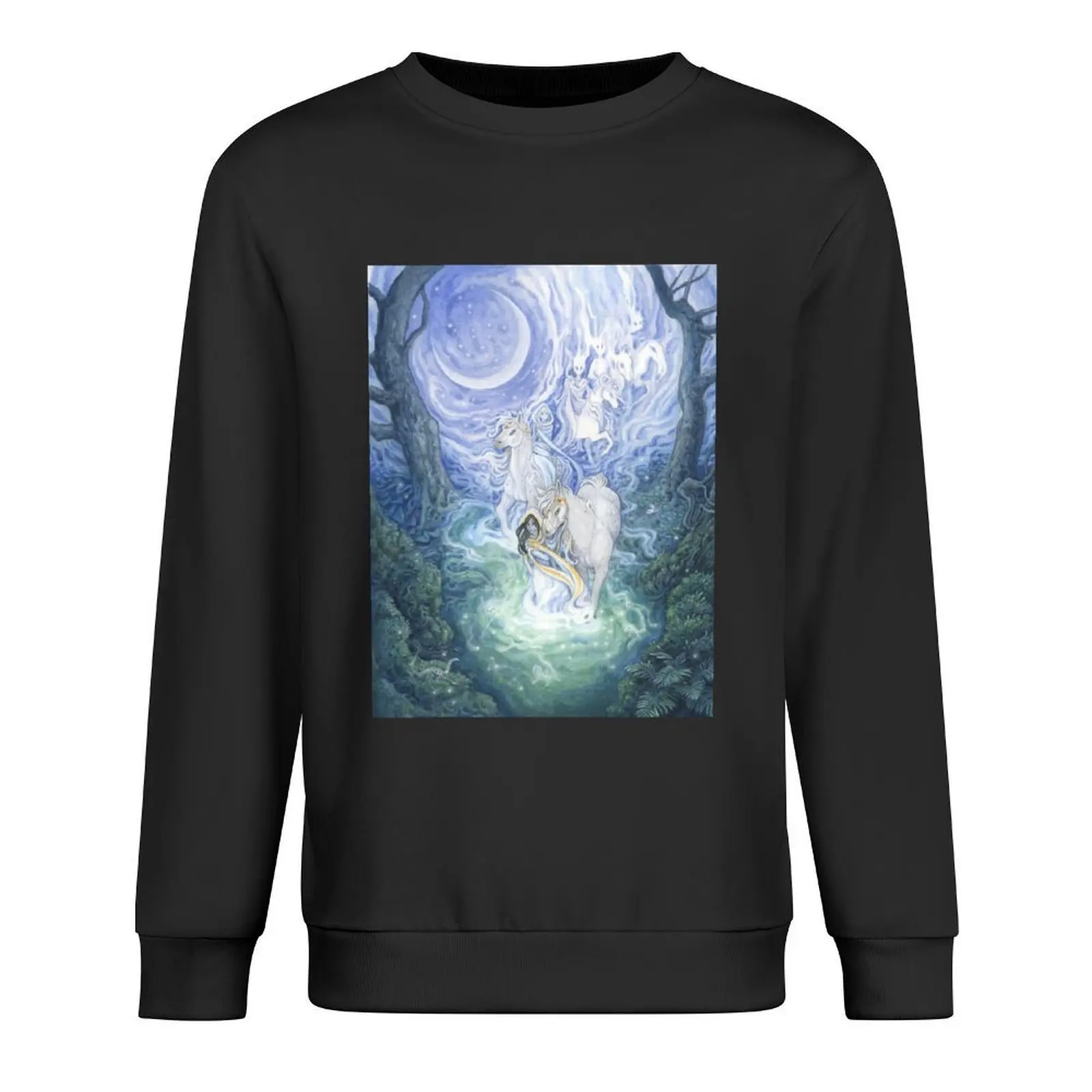 

Moon Door Pullover winter clothes autumn tracksuit anime clothes graphic sweatshirts