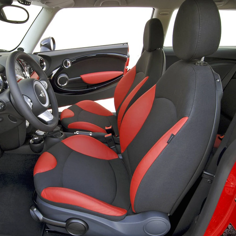 

Custom Car Seats Cover For Mini Cooper 2007 2008 2009 2010 2011 2012 Seat Protector Cushion Pad Seats Covers Car Accessories