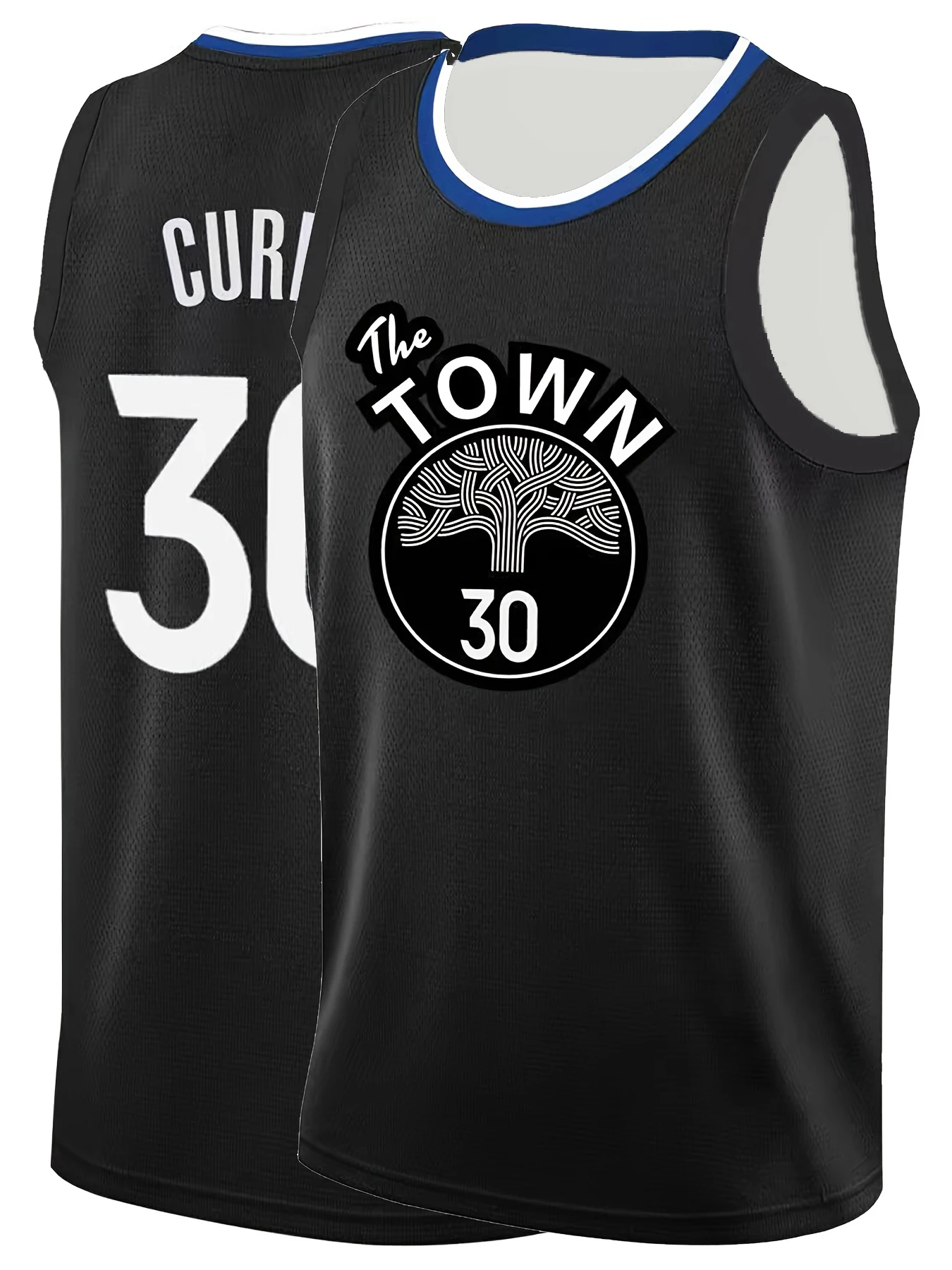 

Men's Basketball Jersey - Loose Fit With Cuffs - All-Season Sports Top Black Jersey Style Design Suitable For Training Vests