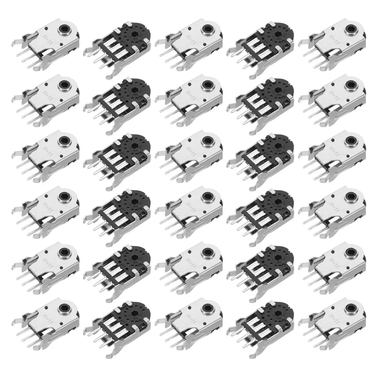 

100Pcs Mouse Wheel Axle Coder High Precision Metal Mechanical Replacement for Optical Gaming Mouse Repair DIY Upgrade Low Noise