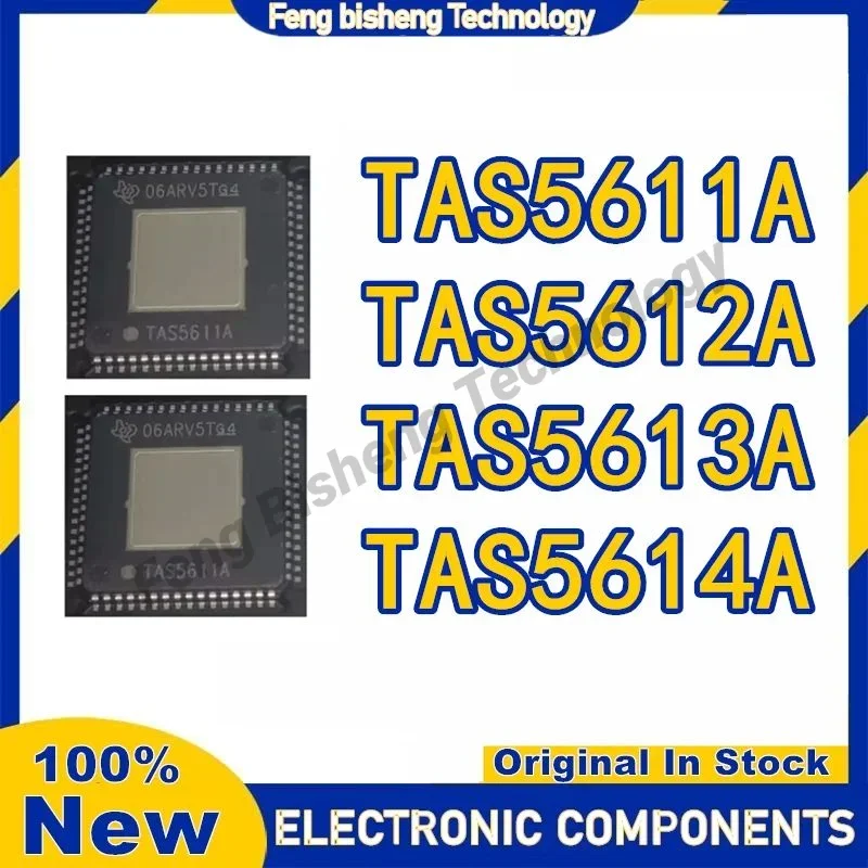 HTQFP-64 IC 칩 100%, TAS5611A, TAS5612A, TAS5613A, TAS5614A, 오리지널 재고, 2 개