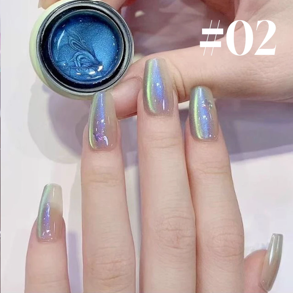 1-6 piezas Popular Invierno Internet Celebridad Caliente Venta Norte Luz Gato Ojo Imán Gel Esmalte de Uñas Arte de Uñas Suministros 4