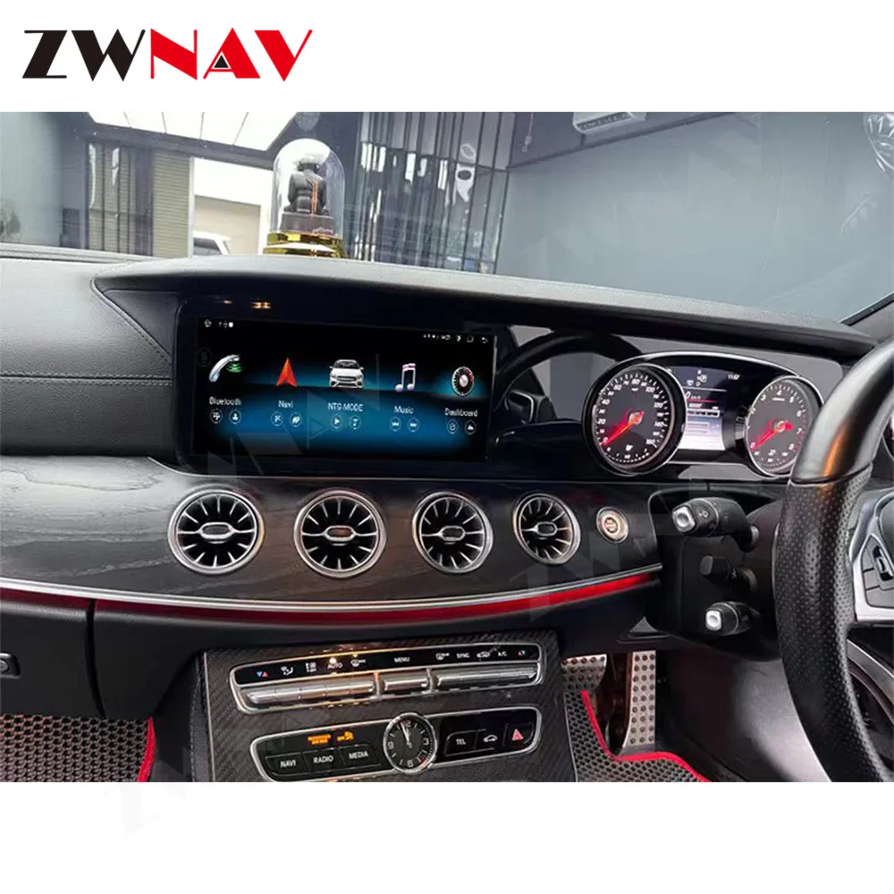 12.3 Inch Car Radio For Mercedes Benz E-Class W213 E200 E300 E320 2016 2017 2018 2019 LHD RHD Multimedia Player Carplay GPS Navi