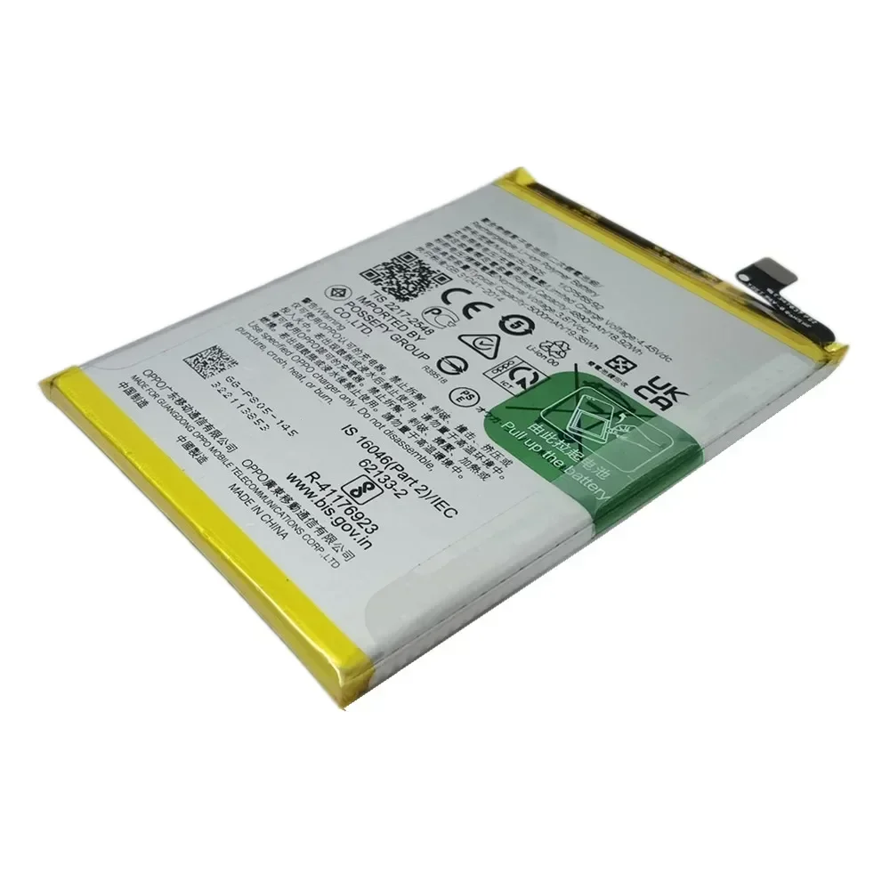 Batterie d'origine BLP805 pour Oppo, batterie de téléphone de haute qualité, 2024 mAh, A32, A16, A53, A54, CPH2269, CPH2127, CPH2131, CPH2239, 5000 ans