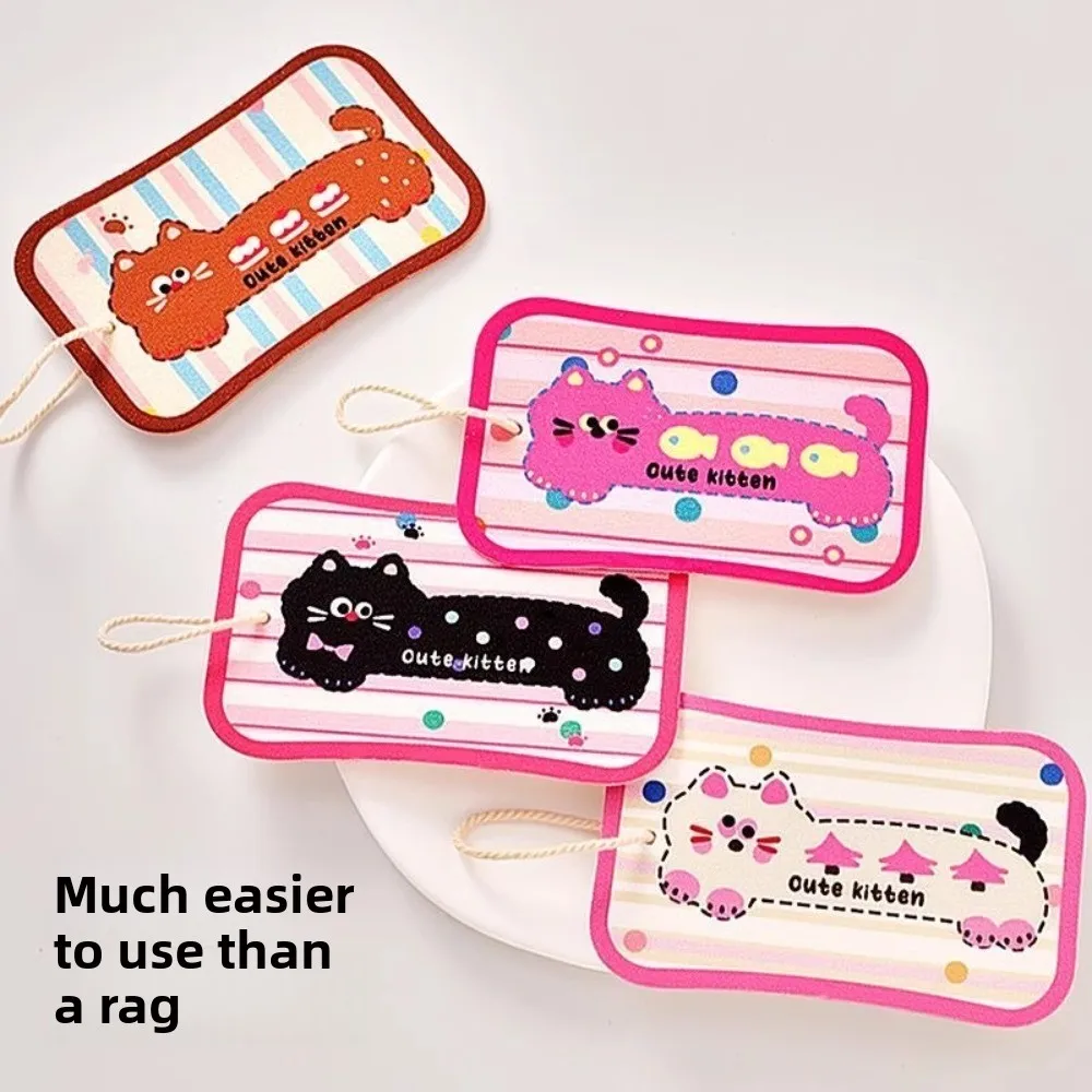 

1 шт., хлопковые салфетки для мытья посуды из древесной массы, утолщенные обеззараживающие кухонные тряпки, обезжиривающие губчатые салфетки для чистки горшков