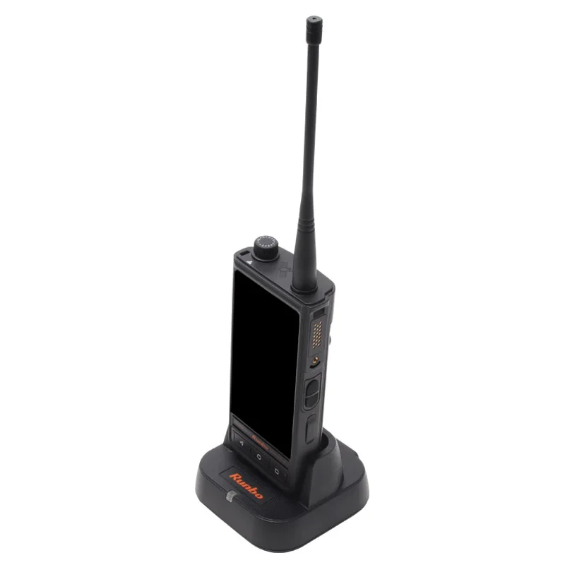 Chắc Chắn 4G DMR UHF VHF Bộ Đàm Điện Thoại 4GB 64GB Radio Kỹ Thuật Số PTT 13MP Camera Android 8.1 NFC GPS UNIWA RUNBO E81