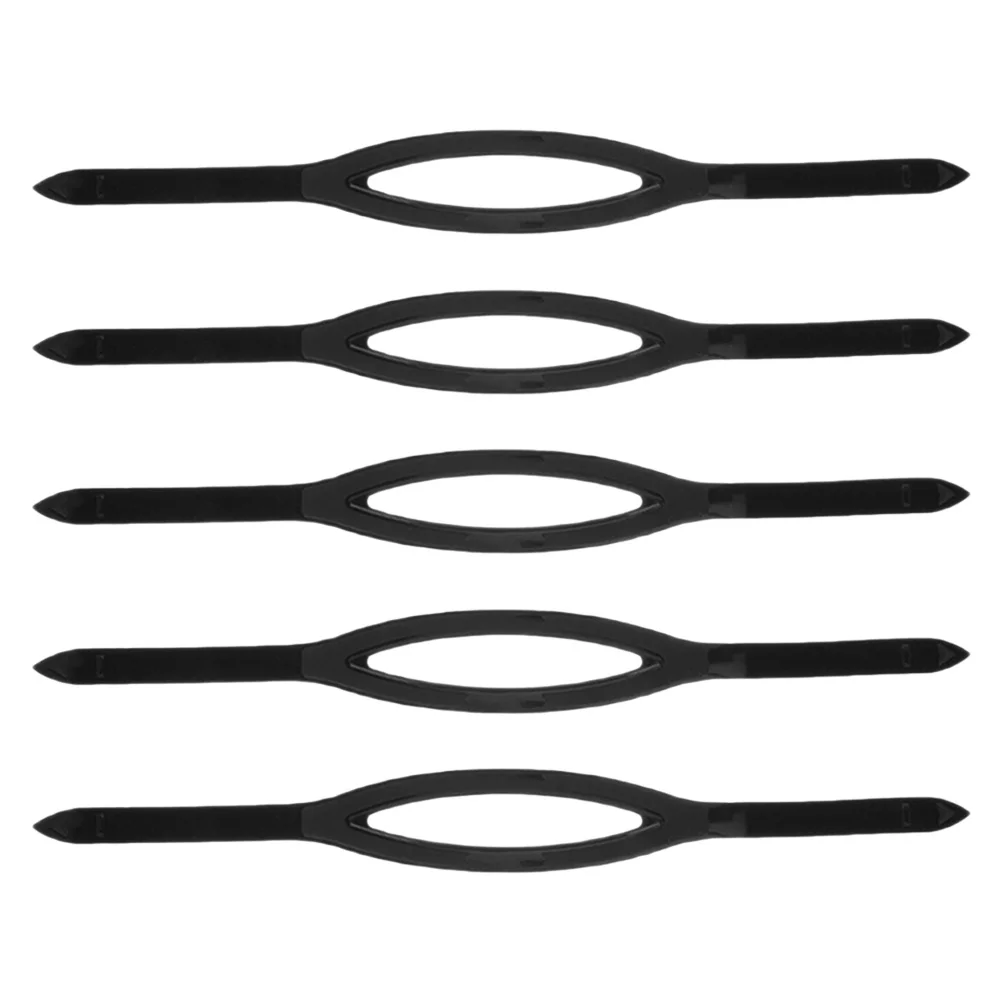 

5Pcs Adjustable Snorkel Mask Strap Silicone Goggle Accessories for Diving Snorkeling Clear View Durable Easy to Use