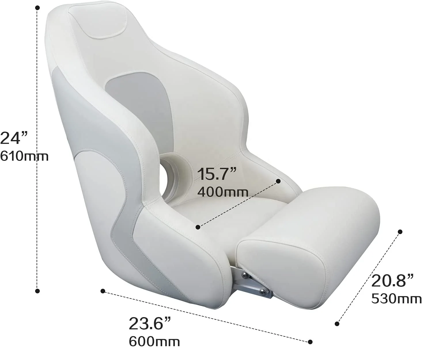 Top Quality Qingdao Allshine Marine Multipurpose Boat Seat Captain Chair Boat Console Seat for Factory Supply