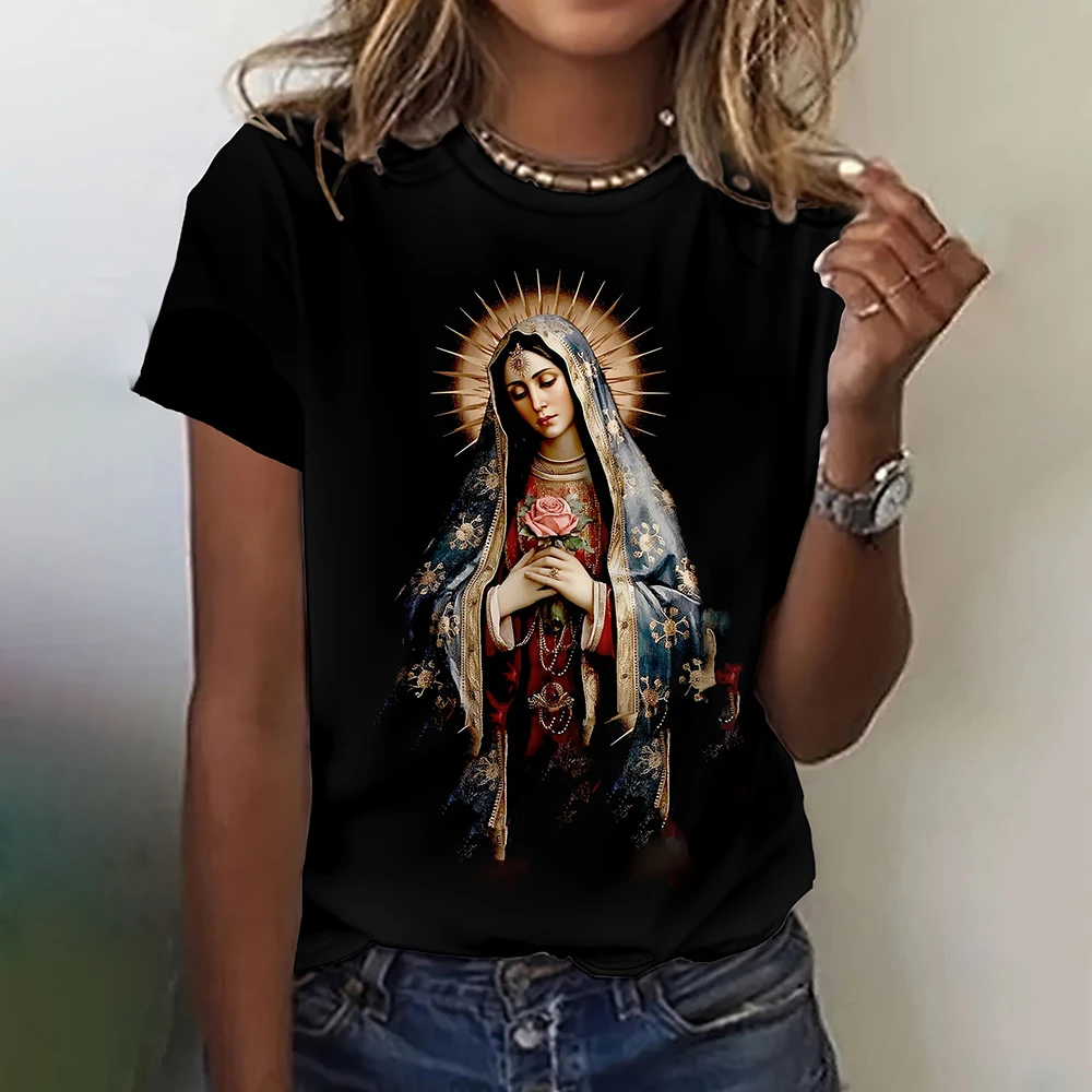 Summer Dreamcatcher 3D Print T-shirts Women Streetwear Casual Vintage Y2k Short Sleeve T Shirt O-neck Tees Tops Clothing