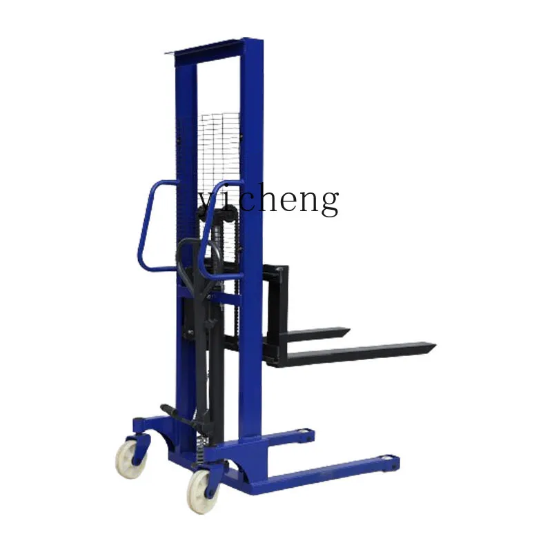 

ZC electric forklift manual dual-purpose hydraulic handling stacker lift unloading 1 ton 2 tons raised stacking