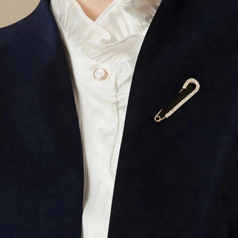 4 قطعة دبوس بروش مزخرف سبائك اللؤلؤ بروش كليب المرأة فساتين راقية كليب لسترة شال وقبعة الديكور