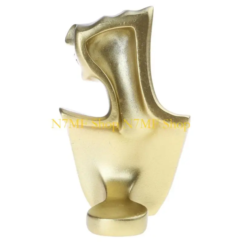 

N7MF Necklace Display Rack Mannequin Jewelry for Designers and Collectors