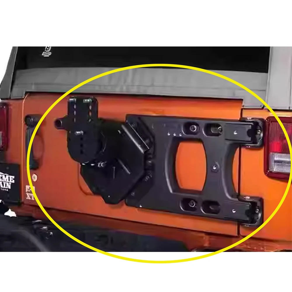 

Кронштейн запасного колеса Lantsun J152 из алюминиевого сплава для джипа для Wrangler JK 2007-2017