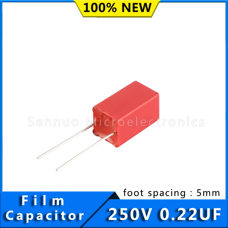 5/10 قطعة جديد الألمانية WIMA فيلم مكثف MKP2 250V 0.22 فائق التوهج 224 الملعب 5 مللي متر الصوت إنفينيتي مكثف MKP2F 032201 ك00 كف00