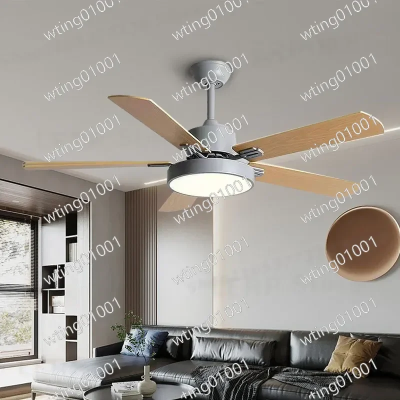 for Zhongshan Manufacturer Wholesale Customizable Variable Frequency Energy Saving Ceiling Fan Light with Remote Control view 3