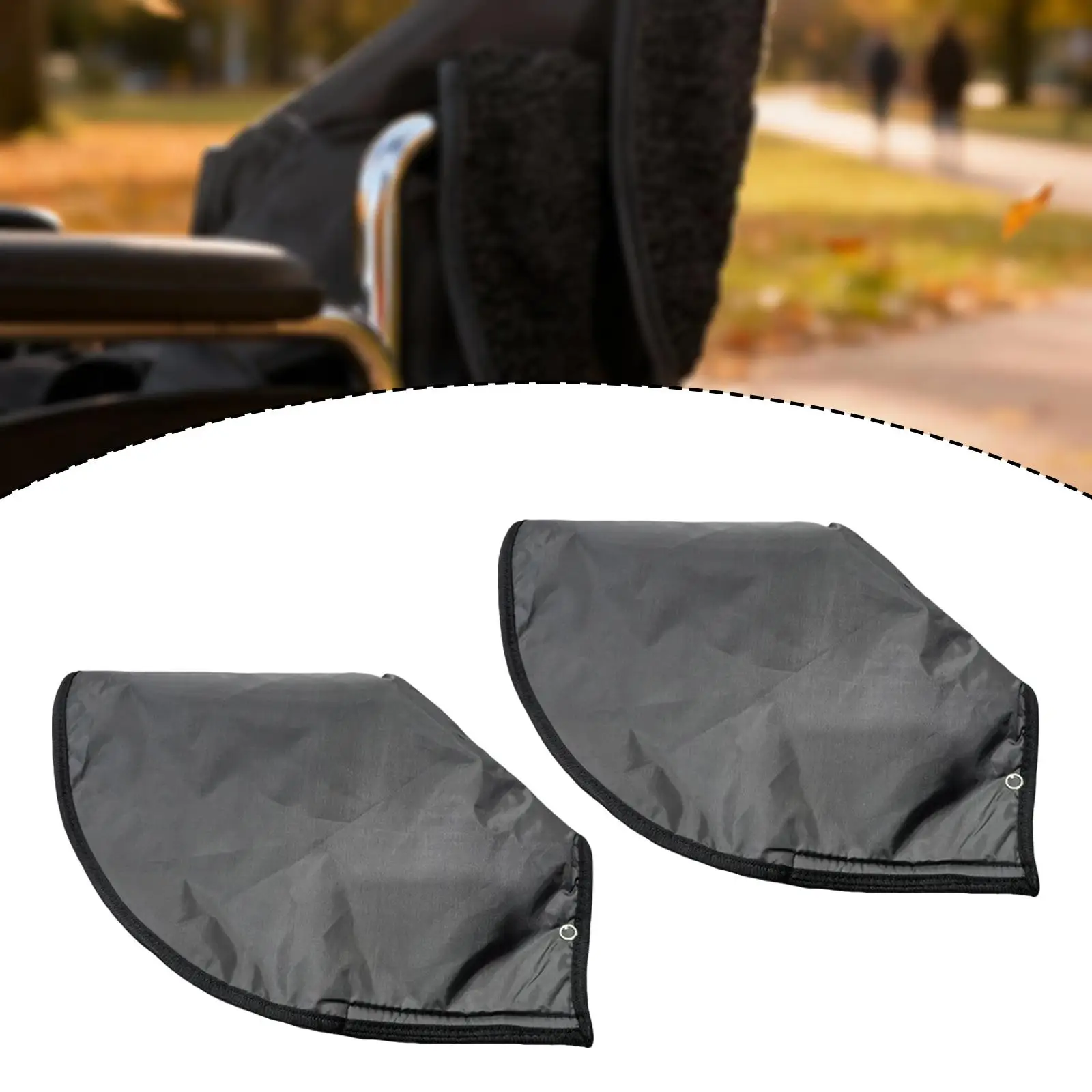 

Rollator Handle Gloves Protection Cover Universal Waterproof Winter Pushchair Handlebar Mittens Hand Warmer Grip Aids