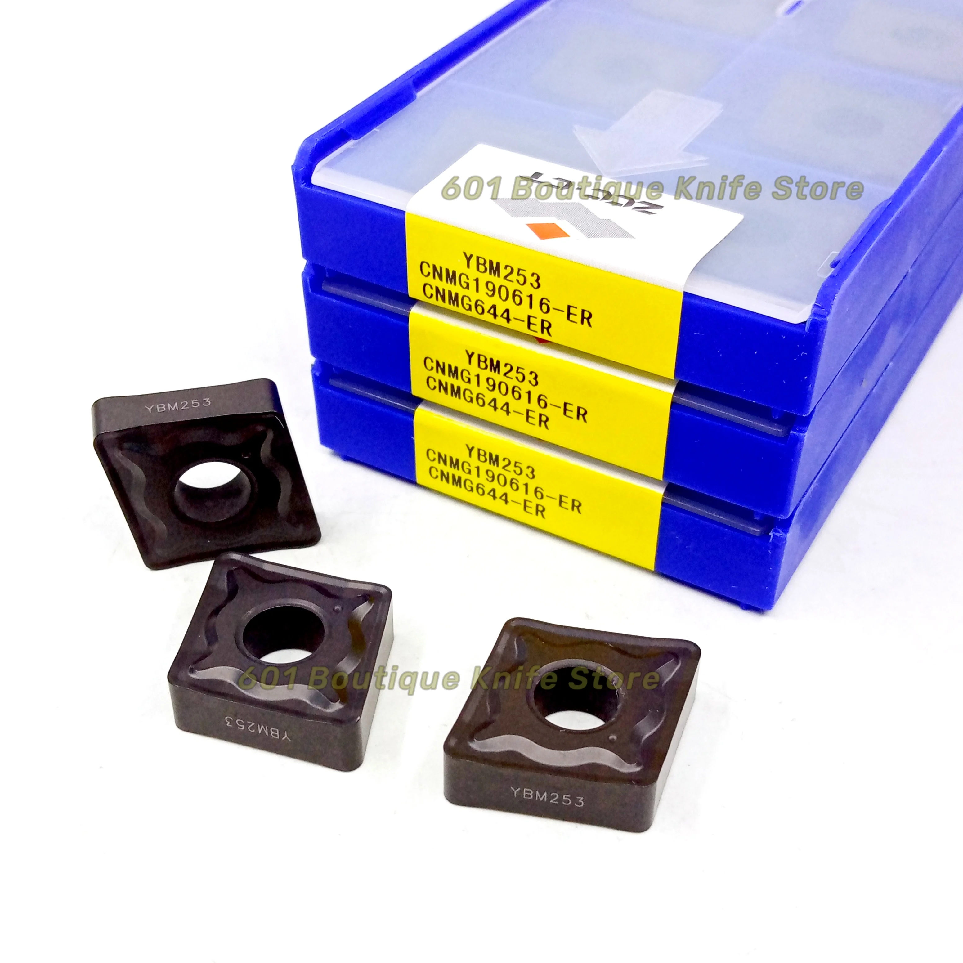 

Free Shipping ZCC.CT 10pcs/lots YBM253 CNMG190616 ER YBM253 CNMG190616-ER YBM253 cnc carbide turning inserts