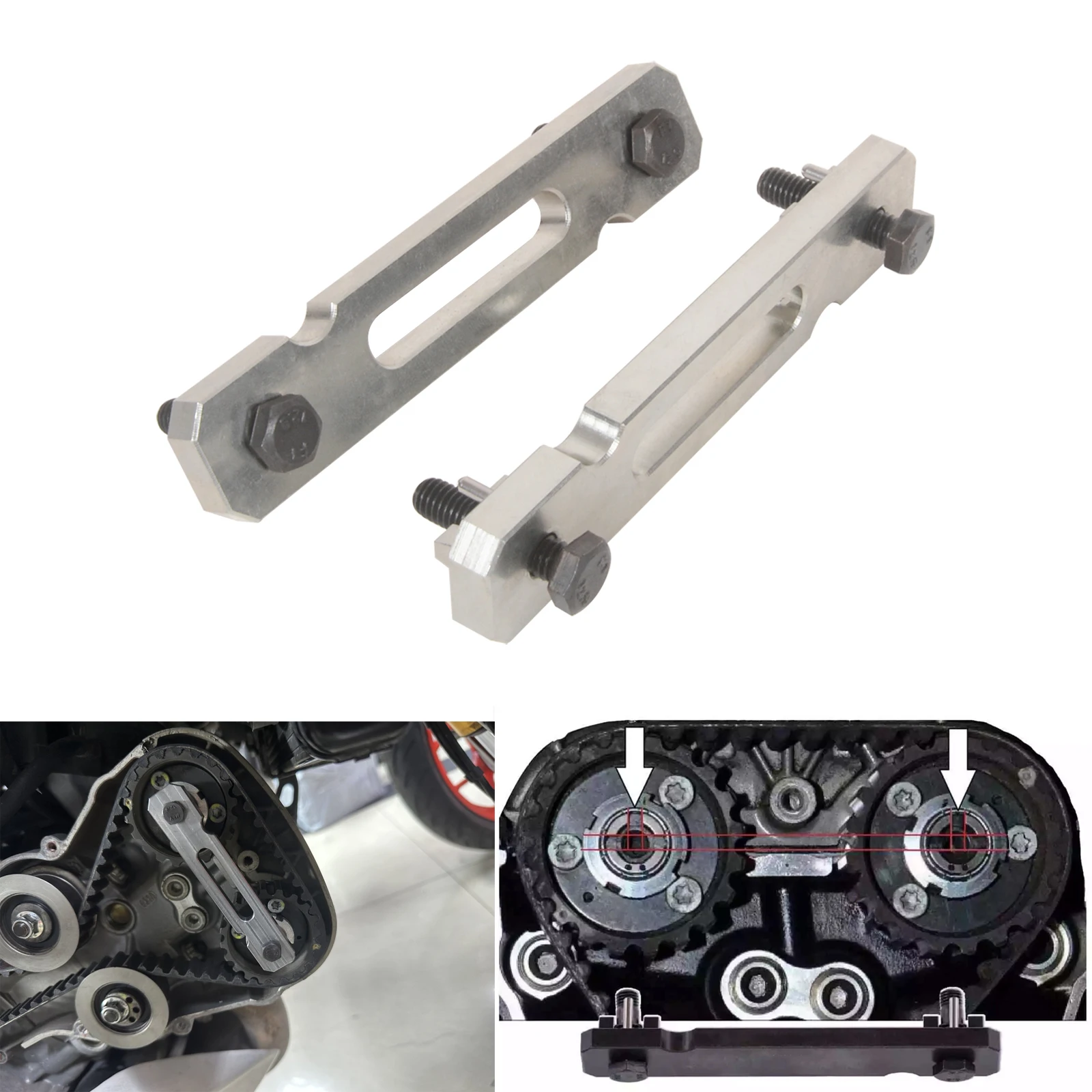 

Motorcycle Timing Shaft Locking Tool For Belt Tensioning Tool Parts For Ducati 821 to 1200cc Engines 2010-2021