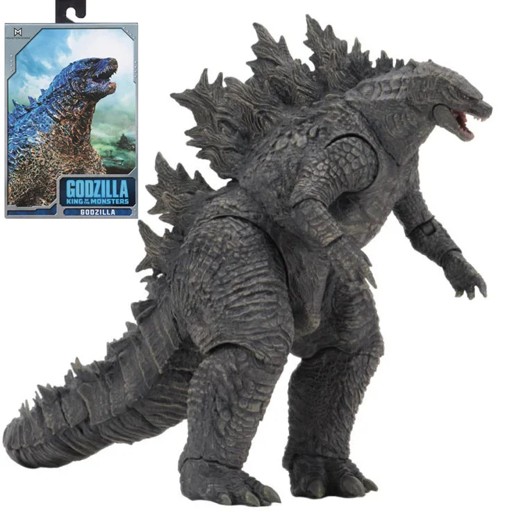 

18cm Godzilla Movie Figures King of Monsters Godzilla Vs King Kong Action Figures Collectible Ornaments PVC Movable Toys Gifts