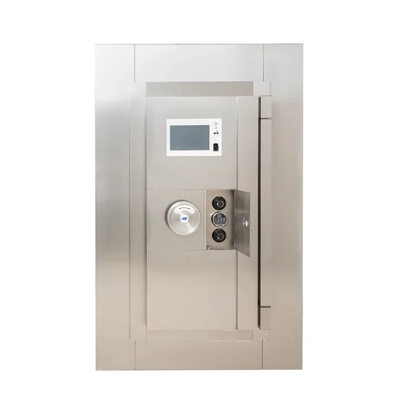 

【Fashionable】JINGYE High Quality Stainless Steel Double Doors Safety Safe Room Bank Vault for Sale