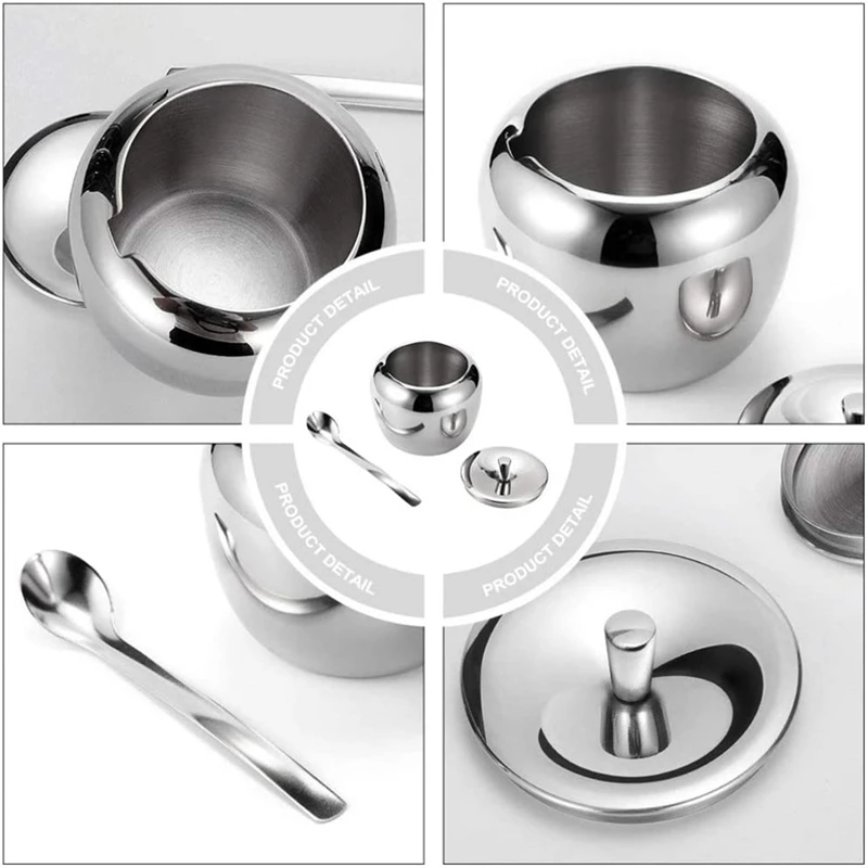 Stainless Steel Seasoning Pot Creative Seasoning Pot Can Be Used To Store Condiments Or Dry Goods